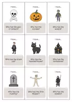 anteprima - Flashcard - Halloween: I have..., who has...? (Gioco per la lezione d'inglese) - Pagina 3