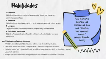 Vista previa - Hojas de trabajo - Ejercicios cognitivos - página 3