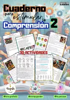 Vista previa - Hojas de trabajo - Comprensión Lectora 2: PROFESIONES (30 actividades) - Portada