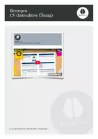 Vorschau - Arbeitsblätter - Materialpaket Beroep - Motivatiebrief en CV schrijven - Seite 3
