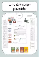 Vorschau - Bildkarten - Material Lernentwicklungsgespräche 2. Klasse - Deckblatt