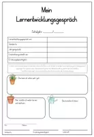 Vorschau - Bildkarten - Material Lernentwicklungsgespräche 2. Klasse - Seite 3