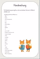 Vorschau - Poster - Stundentransparenz Klassentier Fuchs - Seite 1