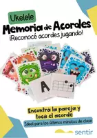 Vista previa - Juegos / Gamificación - Juego de Memoria de Acordes de Ukelele | Niños 6‑8 | - Portada