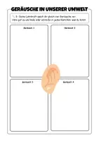 Vorschau - Arbeitsblätter - Geräusche in unserer Umwelt bewusst wahrnehmen (inkl. Audioübung) - Seite 3