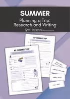 Vorschau - Arbeitsblätter - Planning a Trip - Summer vacation - Deckblatt