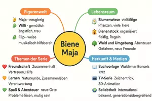 Vorschau - Arbeitsblätter - Arbeitsblätter zum Thema "Biene Maja" + Lösung & MP3 + Mindmap - Seite 3