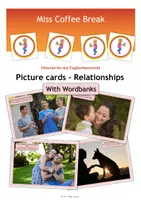 Vorschau - Präsentationen/Tafelbilder - Relationships - Picture Cards - Deckblatt