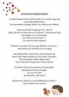 Vorschau - Arbeitsblätter - Kamishibai - Streit/Vertragen - Seite 1