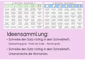 Vorschau - Arbeitsblätter - Würfelspaß - Seite 1