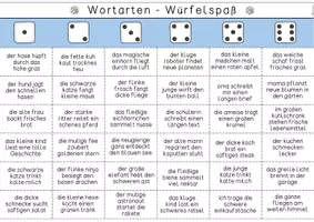 Vorschau - Arbeitsblätter - Würfelspaß - Seite 3