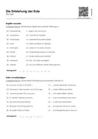Vorschau - Arbeitsblätter - Die Entstehung der Erde (Infotext und Übungen) - Seite 1