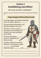 Vorschau - Arbeitsblätter - Stationsarbeit: Leben auf der mittelalterlichen Burg - Seite 2