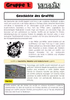 Vorschau - Arbeitsblätter - Graffiti Materialpaket: Street Art, Spraydosen, Schriftarten & Farbverläufe - Seite 2
