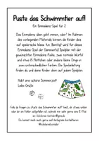 Vorschau - Spiele - Puste das Schwimmtier auf! Sommerliches 1x1-Spiel für 2 - Seite 1