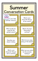 Vista previa - Hojas de trabajo - Summer - Conversation Cards - Portada