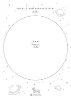 Vorschau - Unterrichtsreihen - Kunstprojekt: Wir gestalten ein Bild vom Sonnensystem - Seite 3