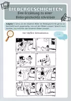 Vorschau - Arbeitsblätter - Bildergeschichten - Seite 1