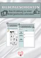 Vorschau - Arbeitsblätter - Bildergeschichten - Deckblatt
