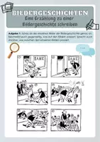 Vorschau - Arbeitsblätter - Bildergeschichten - Seite 1