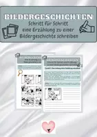 Vorschau - Arbeitsblätter - Bildergeschichten - Deckblatt