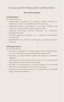 Vorschau - Unterrichtsreihen - Reihenplanung Europa zwischen Restauration und Revolution - Seite 3