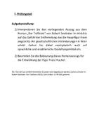 Vorschau - Prüfungsvorbereitung - Mündliche Abiturprüfung Deutsch (Romananalyse "Der Trafikant" und Verknüpfungsmoment "Entfremdung") (2) - Seite 1
