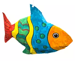 Vorschau - Mal- und Bastelvorlagen - Kunst im Sommer: "Coole 3D Fische aus Zeitung" basteln - Seite 2