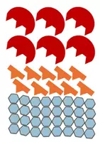 Vorschau - Mal- und Bastelvorlagen - Enzymwirkung Gruppenpuzzle - Biomino - Seite 2