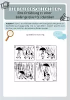 Vorschau - Arbeitsblätter - Bildergeschichten - Seite 1
