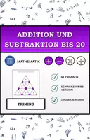 Vorschau - Arbeitsblätter - Trimino | Addition und Subtraktion bis 20 | Mathematik-Aktivität - Deckblatt