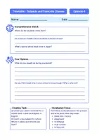 Vorschau - Arbeitsblätter - Listening Comprehension: Break time – What do you do at recess? - Seite 2