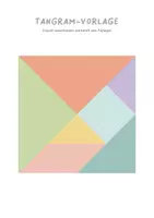 Vorschau - Spiele - Tangram – 42 Formen aus Formen (2 Farbversionen) - Seite 1