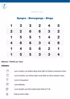 Vorschau - Spiele - Spoges - Bewegungs - Bingo für den Sportunterricht - Seite 2