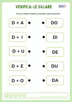 anteprima - Esercizi - VERIFICA SULLE SILLABE /CON AUTOVALUTAZIONE - Pagina 2