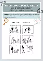 Vorschau - Arbeitsblätter - Bildergeschichten - Seite 1