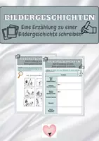 Vorschau - Arbeitsblätter - Bildergeschichten - Deckblatt