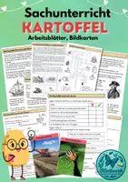 Vorschau - Arbeitsblätter - Die Kartoffel Arbeitsblätter, Bilder, Unterrichtseinheit - Deckblatt