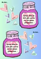 Vorschau - Mal- und Bastelvorlagen - Zeugnisbeigabe - Seite 1