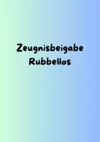 Vorschau - Mal- und Bastelvorlagen - Zeugnisbeigabe - Deckblatt