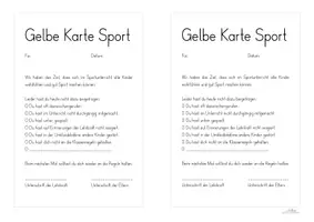 Vorschau - Anderer Materialtyp - Grüne, gelbe, rote Karte Sport - Rückmeldung für Kind und Eltern - Seite 3