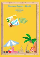 Vorschau - Anderer Materialtyp - Sommerferien_Gruß Traubenzucker Lollies - Deckblatt