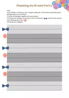 Vorschau - Arbeitsblätter - Planning My Dream Party – Rollenspiel & Dialogtraining im Englischunterricht - Seite 3