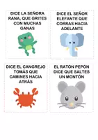 Vista previa - Juegos / Gamificación - TARJETAS DE MOVIMIENTO - página 1