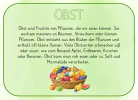 Vorschau - Merkblätter - Tafelmaterial Obst und Gemüse - Definition & Bildkarten - Seite 3
