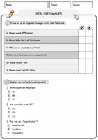 Vorschau - Arbeitsblätter - Berliner Mauer Arbeitsblätter mit Fragen + Lösungen Lesetext - Seite 2
