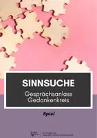 Vorschau - Arbeitsblätter - Glück und Sinn⎮Sinnsuche - Gesprächsanlass Gedankenkreis - Deckblatt