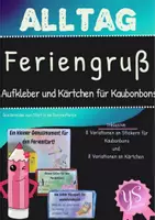 Vorschau - Anderer Materialtyp - Allgemein: Feriengruß Kaubonbon Sommerferien - Deckblatt