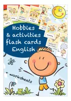 Vorschau - Stationenlernen - English hobbies Bild- und Wortkarten Bildkarten - Deckblatt