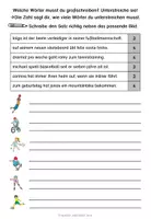 Vorschau - Arbeitsblätter - Groß- und Kleinschreibung differenziert üben - Freizeit und Sport - Seite 1